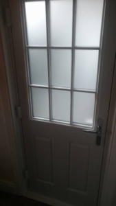 black-front-and-rear-doors-fitted-in-chesterfield-4 rear doors fitted in chesterfield