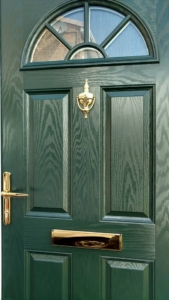 green composite door fitted in Chesterfield